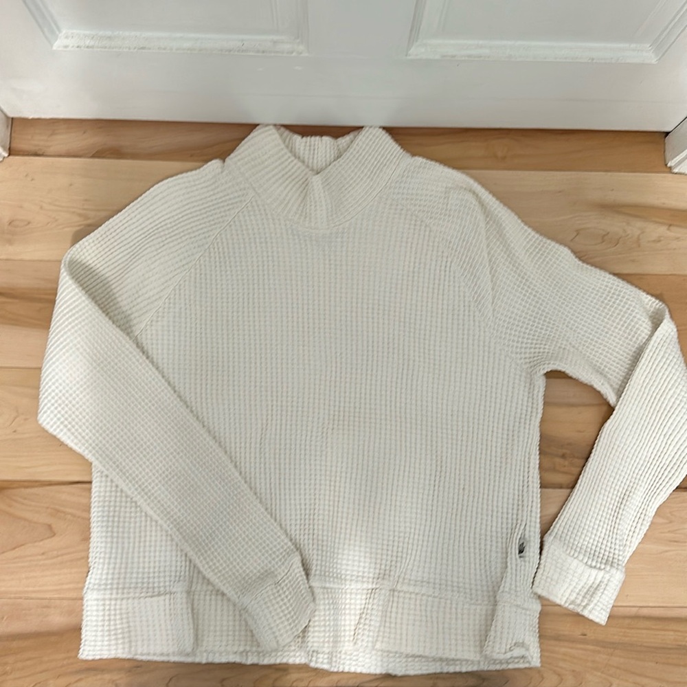 The North Face waffle top